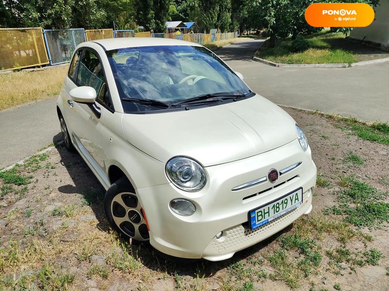 Fiat 500e, 2017, Електро, 28 тыс. км, Хетчбек, Белый, Одесса Cars-Pr-64311 фото