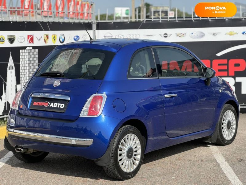 Fiat 500C, 2010, Бензин, 1.2 л., 54 тыс. км, Кабриолет, Синий, Киев 101689 фото