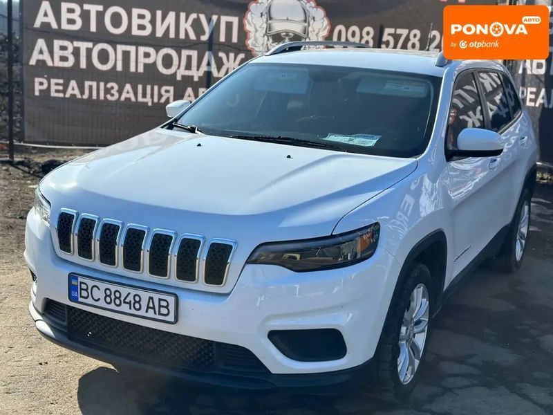 Jeep Cherokee, 2019 р., Бензин, 156 тис. км, Позашляховик / Кросовер, Білий, Вінниця AT-10412450 фото
