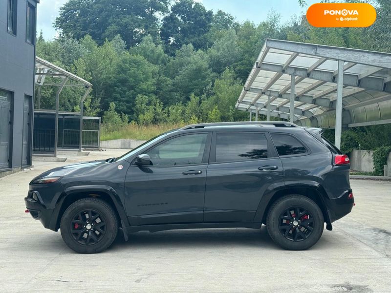 Jeep Cherokee, 2016, Газ пропан-бутан / Бензин, 3.2 л., 123 тис. км, Позашляховик / Кросовер, Сірий, Київ 109165 фото