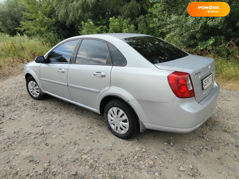 Chevrolet Lacetti, 2008, Газ пропан-бутан / Бензин, 1.6 л., 201 тис. км, Седан, Сірий, Бобровиця Cars-Pr-66106 фото