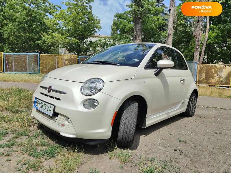 Fiat 500e, 2017, Електро, 28 тыс. км, Хетчбек, Белый, Одесса Cars-Pr-64311 фото