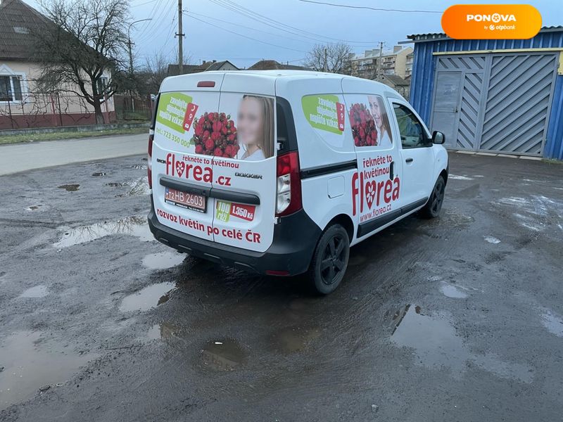 Dacia Dokker, 2018, Газ пропан-бутан / Бензин, 1.6 л., 136 тис. км, Вантажний фургон, Белый, Чоп Cars-Pr-143446 фото