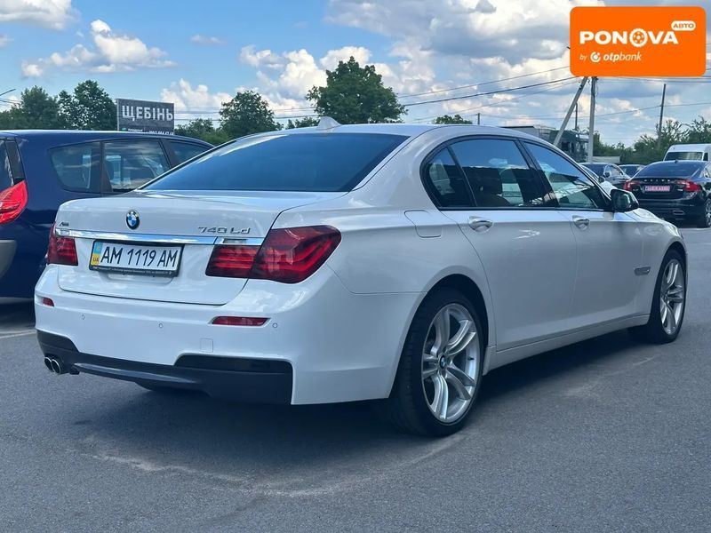 BMW 7 Series, 2015 р., Дизель, 95 тис. км, Седан, Білий, Житомир AT-10419477 фото