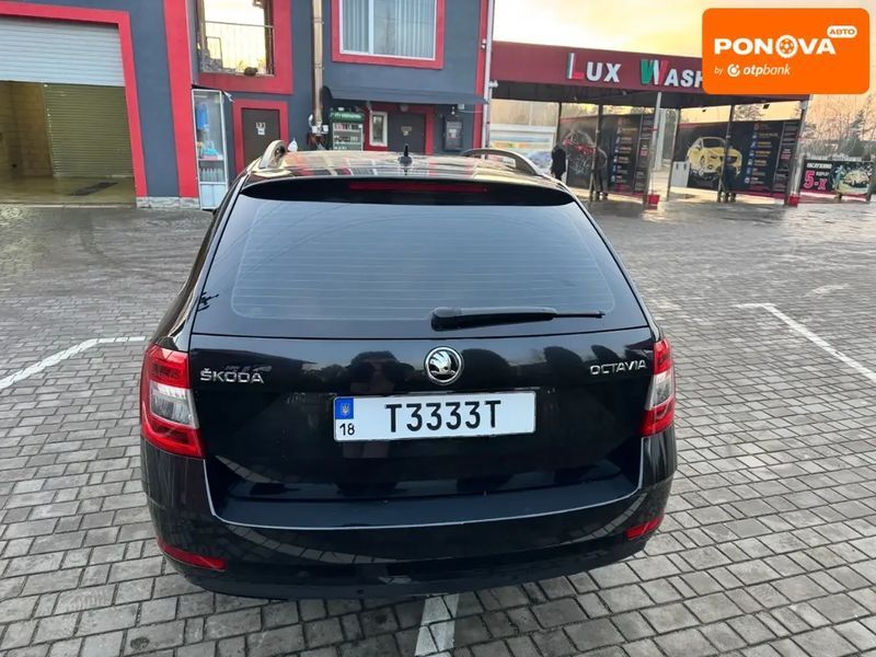 Skoda Octavia, 2017 г., Дизель, 284 тыс. км, Универсал, Чорный, Олевськ AT-10406478 фото