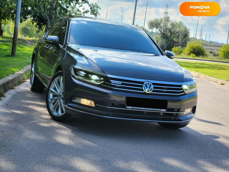 Volkswagen Passat, 2018, Дизель, 1.97 л., 92 тис. км, Седан, Сірий, Київ 110880 фото