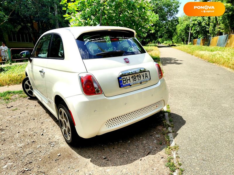 Fiat 500e, 2017, Електро, 28 тыс. км, Хетчбек, Белый, Одесса Cars-Pr-64311 фото