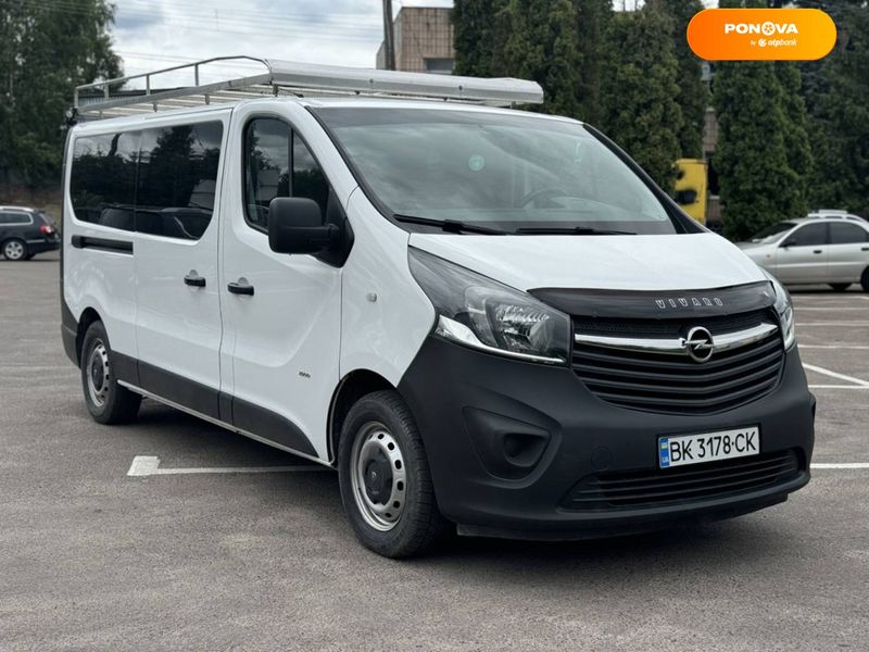 Opel Vivaro, 2015, Дизель, 1.6 л., 187 тис. км, Мінівен, Білий, Дубно 102836 фото