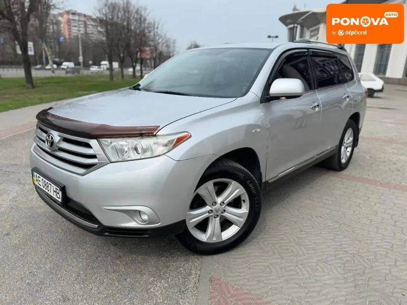 Toyota Highlander, 2012 г., Бензин, 183 тыс. км, Внедорожник / Кроссовер, Серый, Днепр (Днепропетровск) AT-10418040 фото