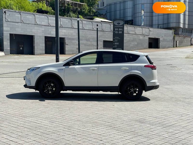 Toyota RAV4 PHEV, 2018, Гибрид (HEV), 2.49 л., 74 тыс. км, Внедорожник / Кроссовер, Белый, Киев 43410 фото