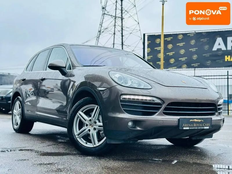 Porsche Cayenne, 2012 р., Бензин, 136 тис. км, Позашляховик / Кросовер, Бежевий, Харків AT-10405162 фото