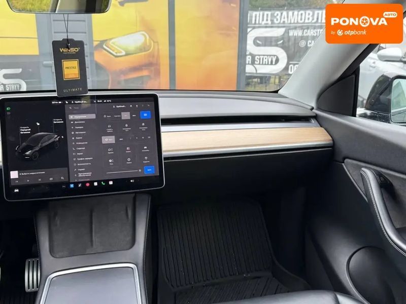 Tesla Model Y, 2021 р., Електро, 62 тис. км, Позашляховик / Кросовер, Чорний, Стрий AT-10403065 фото