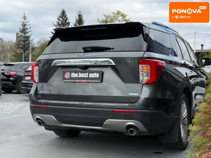 Ford Explorer, 2019 р., Бензин, 80 тис. км, Позашляховик / Кросовер, Сірий, Рівне AT-10416635 фото