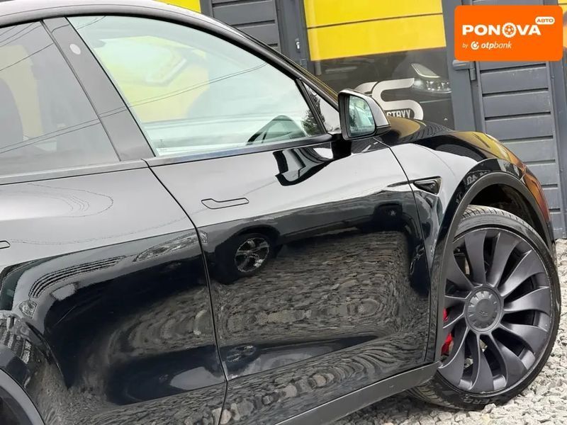 Tesla Model Y, 2021 р., Електро, 62 тис. км, Позашляховик / Кросовер, Чорний, Стрий AT-10403065 фото