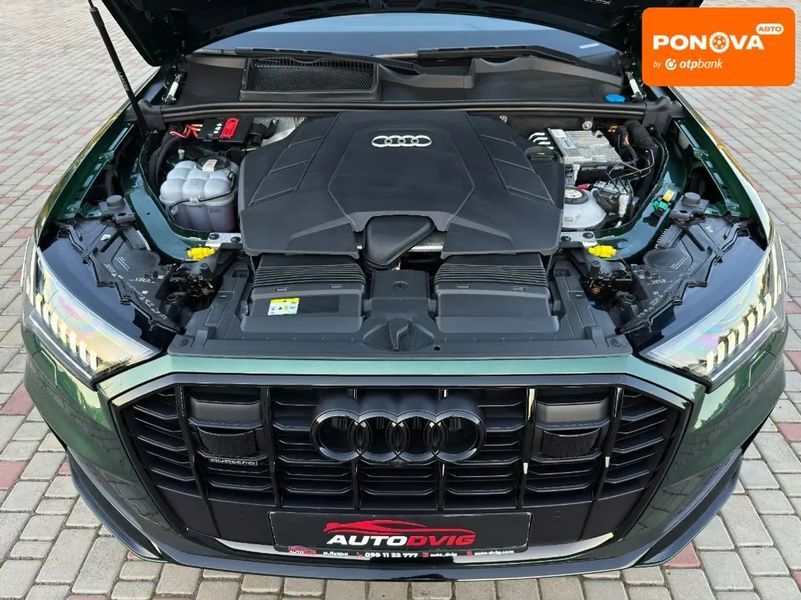 Audi Q7, 2021 р., Гібрид (PHEV), 61 тис. км, Позашляховик / Кросовер, Зелений, Луцьк AT-10402964 фото