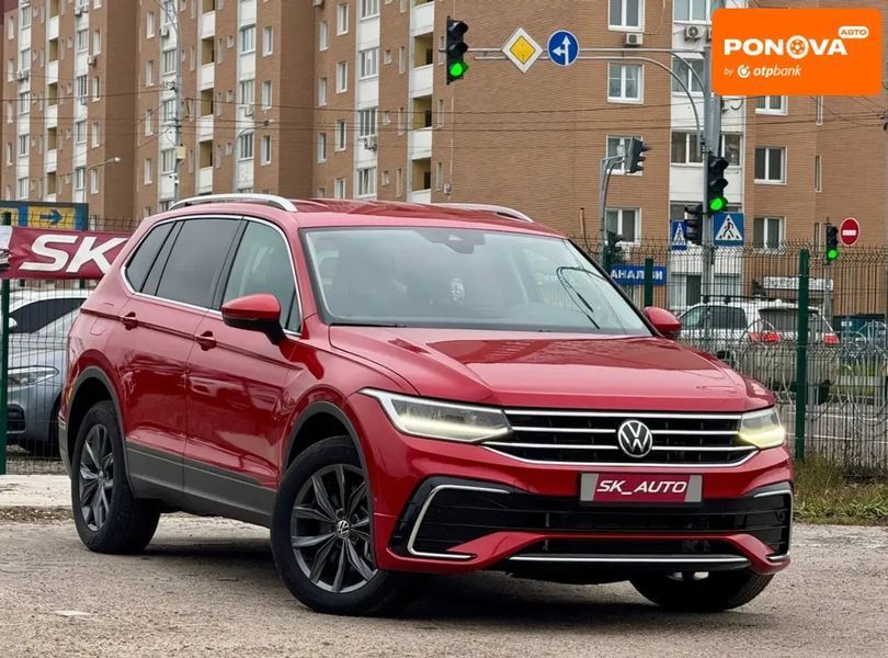 Volkswagen Tiguan, 2022 г., Бензин, 22 тыс. км, Внедорожник / Кроссовер, Красный, Киев AT-10408308 фото