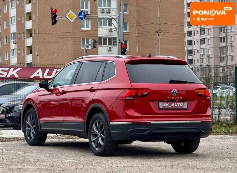 Volkswagen Tiguan, 2022 г., Бензин, 22 тыс. км, Внедорожник / Кроссовер, Красный, Киев AT-10408308 фото