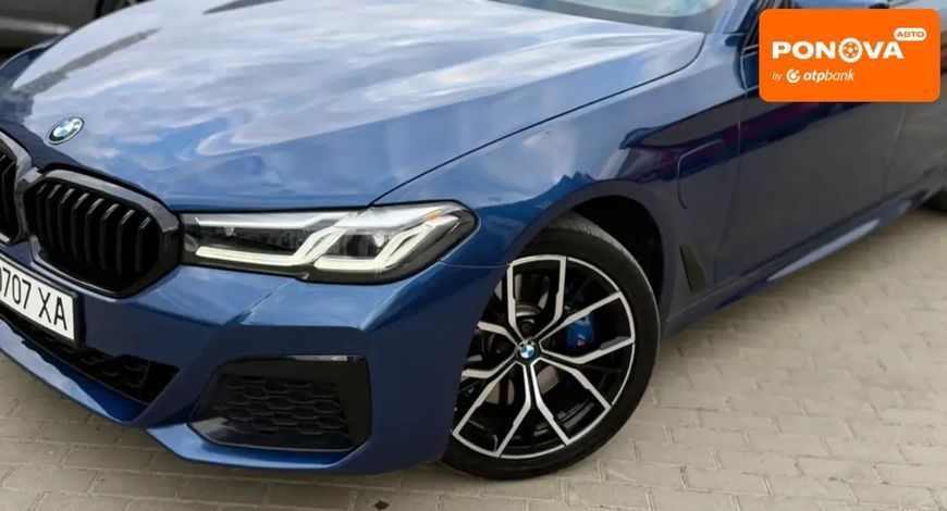 BMW 5 Series, 2020 р., Гібрид (PHEV), 104 тис. км, Седан, Синій, Львів AT-10418221 фото