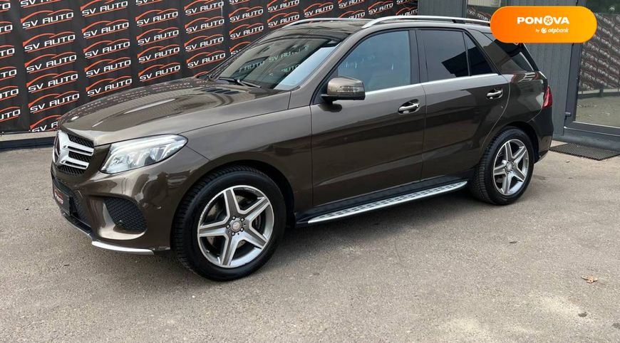 Mercedes-Benz GLE-Class, 2015, Бензин, 3 л., 93 тыс. км, Внедорожник / Кроссовер, Коричневый, Одесса 44532 фото