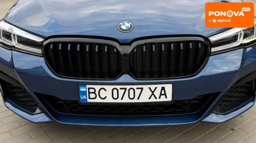 BMW 5 Series, 2020 р., Гібрид (PHEV), 104 тис. км, Седан, Синій, Львів AT-10418221 фото