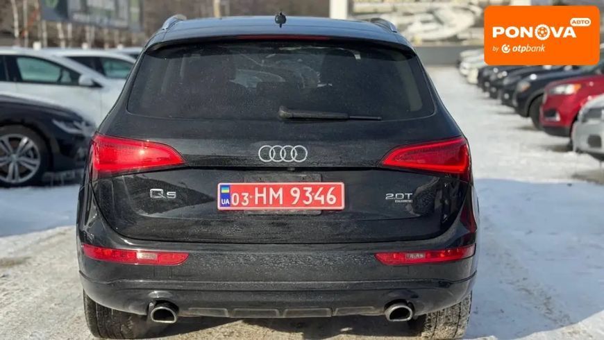 Audi Q5, 2014 г., Бензин, 203 тыс. км, Внедорожник / Кроссовер, Чорный, Полтава AT-10411242 фото