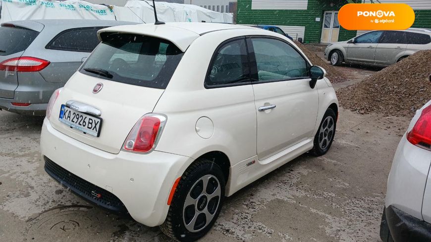 Fiat 500e, 2015, Електро, 117 тис. км, Хетчбек, Білий, Бориспіль Cars-Pr-58752 фото