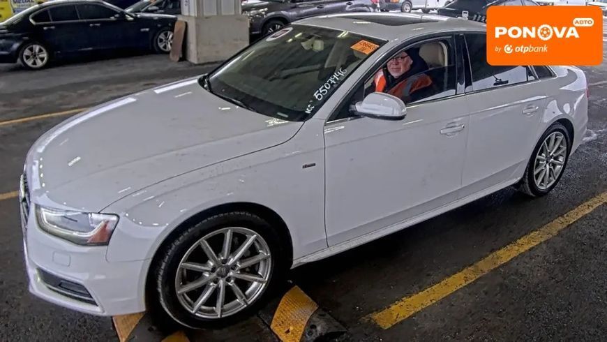 Audi A4, 2014 р., Бензин, 185 тис. км, Седан, Білий, Луцьк AT-10410811 фото