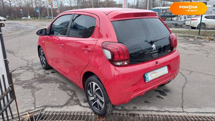 Peugeot 108, 2018, Бензин, 1 л., 28 тыс. км, Хетчбек, Красный, Николаев 6405 фото