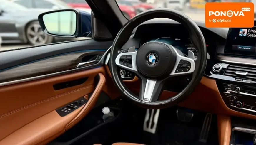 BMW 5 Series, 2020 р., Гібрид (PHEV), 104 тис. км, Седан, Синій, Львів AT-10418221 фото
