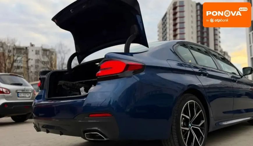 BMW 5 Series, 2020 р., Гібрид (PHEV), 104 тис. км, Седан, Синій, Львів AT-10418221 фото