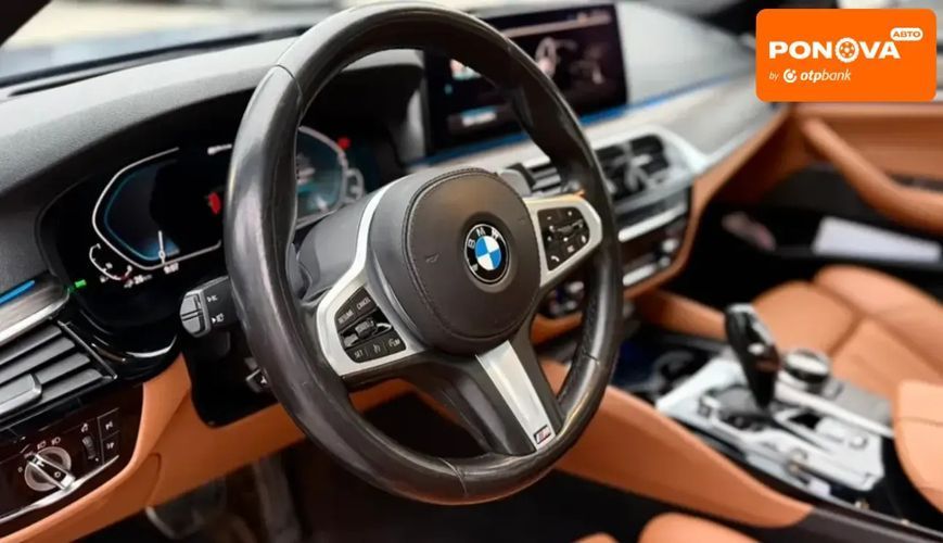 BMW 5 Series, 2020 р., Гібрид (PHEV), 104 тис. км, Седан, Синій, Львів AT-10418221 фото