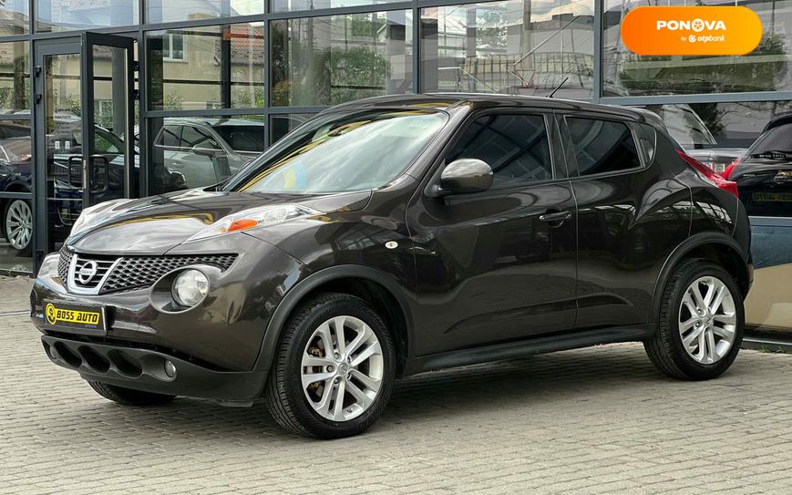 Nissan Juke, 2012, Бензин, 1.62 л., 173 тис. км, Позашляховик / Кросовер, Коричневий, Івано-Франківськ 107116 фото