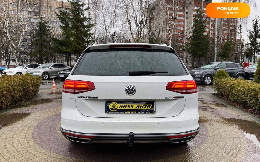 Volkswagen Passat Alltrack, 2017, Дизель, 2 л., 184 тыс. км, Универсал, Белый, Львов 13238 фото
