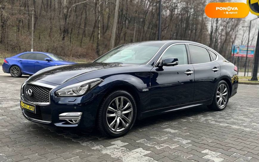 Infiniti Q70, 2016, Гибрид (HEV), 3.5 л., 104 тыс. км, Седан, Синий, Черновцы 29953 фото