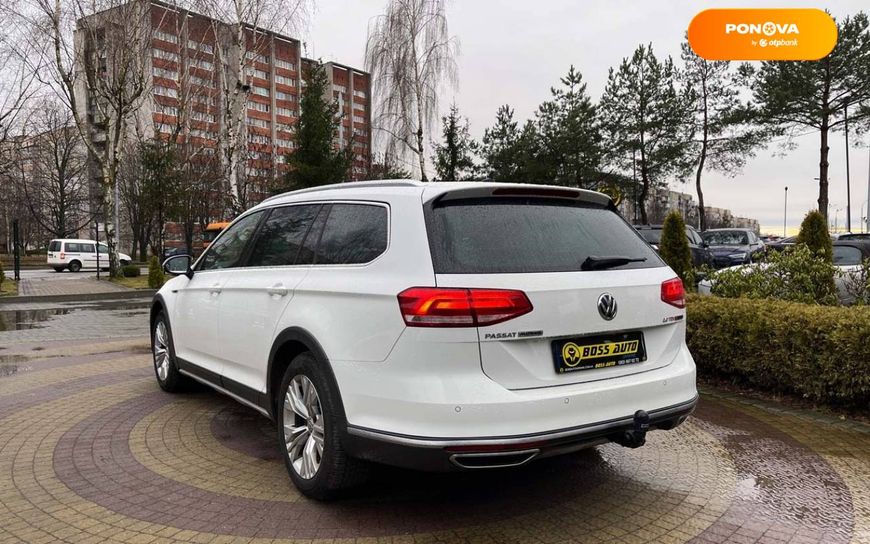 Volkswagen Passat Alltrack, 2017, Дизель, 2 л., 184 тис. км, Універсал, Білий, Львів 13238 фото
