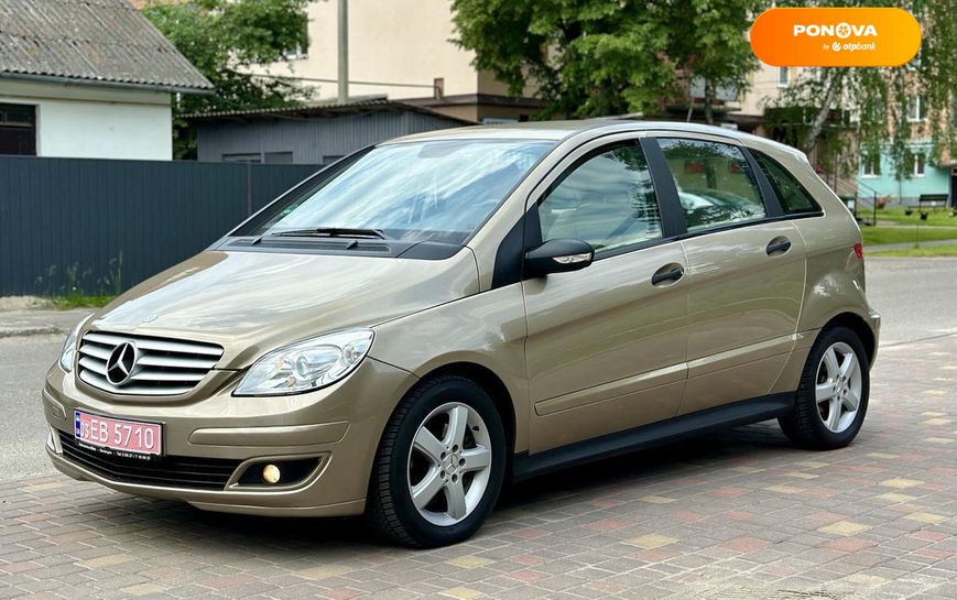 Mercedes-Benz B-Class, 2005, Бензин, 2.03 л., 174 тис. км, Хетчбек, Бежевий, Рівне Cars-Pr-68249 фото