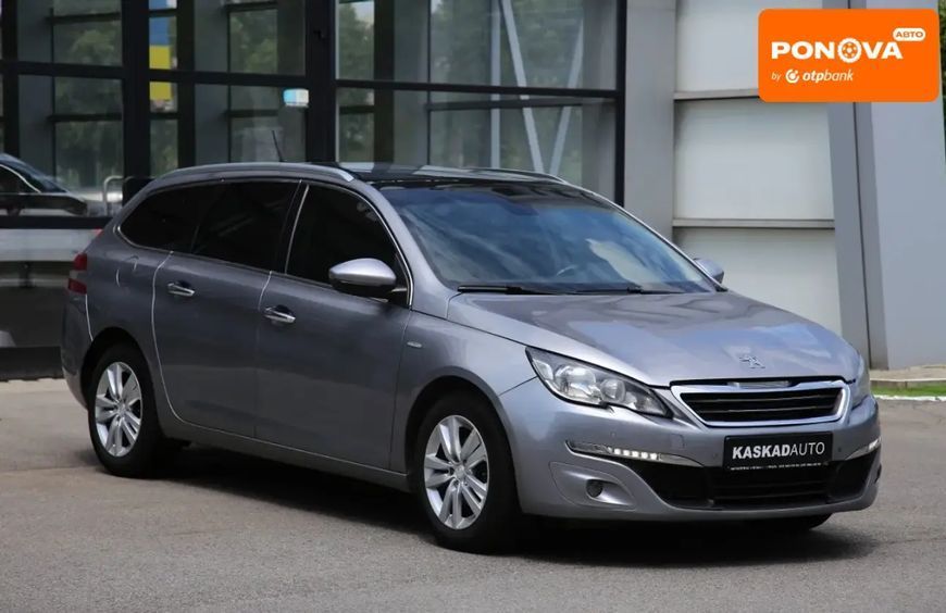 Peugeot 308, 2015 р., Дизель, 260 тис. км, Універсал, Сірий, Харків AT-10419549 фото