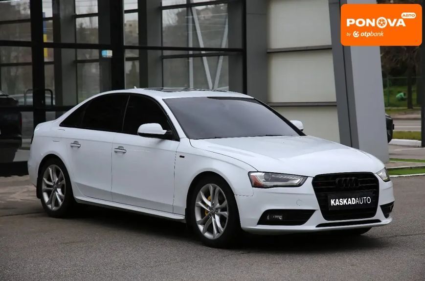 Audi A4, 2012 г., Бензин, 253 тыс. км, Седан, Белый, Харьков AT-10414724 фото