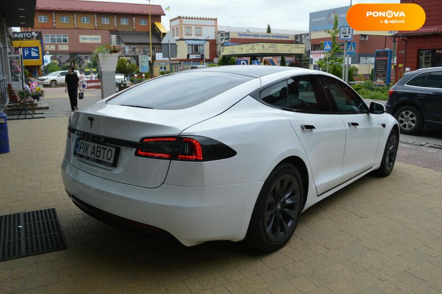 Tesla Model S, 2020, Електро, 102 тис. км, Ліфтбек, Білий, Львів 106874 фото