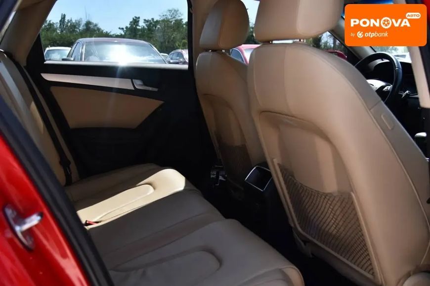 Audi A4, 2013 г., Бензин, 131 тыс. км, Седан, Красный, Кривой Рог AT-10397535 фото