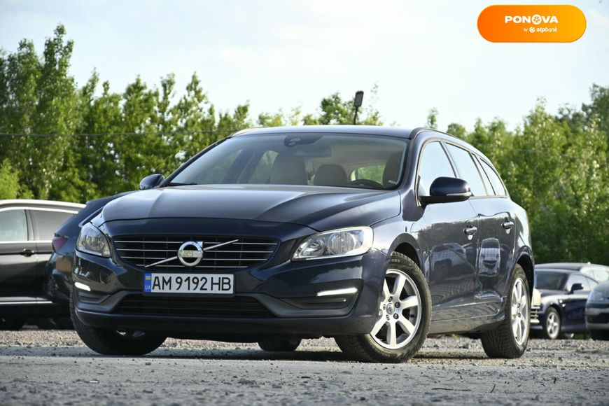 Volvo V60, 2014, Дизель, 1.56 л., 252 тис. км, Універсал, Синій, Бердичів 103200 фото