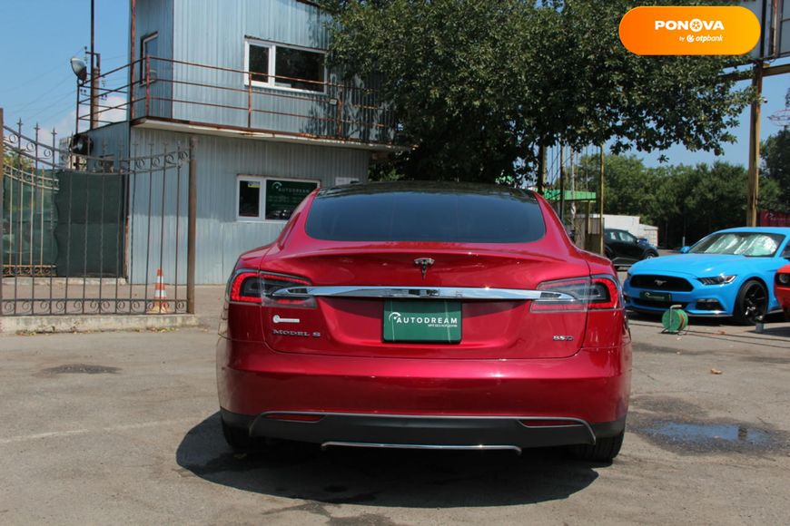 Tesla Model S, 2015, Електро, 144 тыс. км, Лифтбек, Красный, Одесса 111188 фото