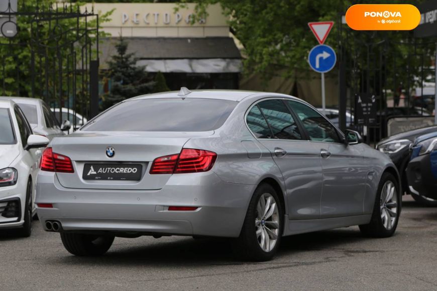 BMW 5 Series, 2014, Дизель, 2.99 л., 210 тис. км, Седан, Сірий, Київ 43513 фото