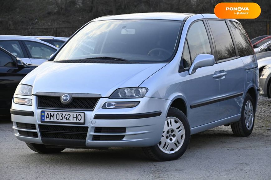 Fiat Ulysse, 2004, Дизель, 2.2 л., 314 тыс. км, Минивен, Синий, Бердичев 25391 фото