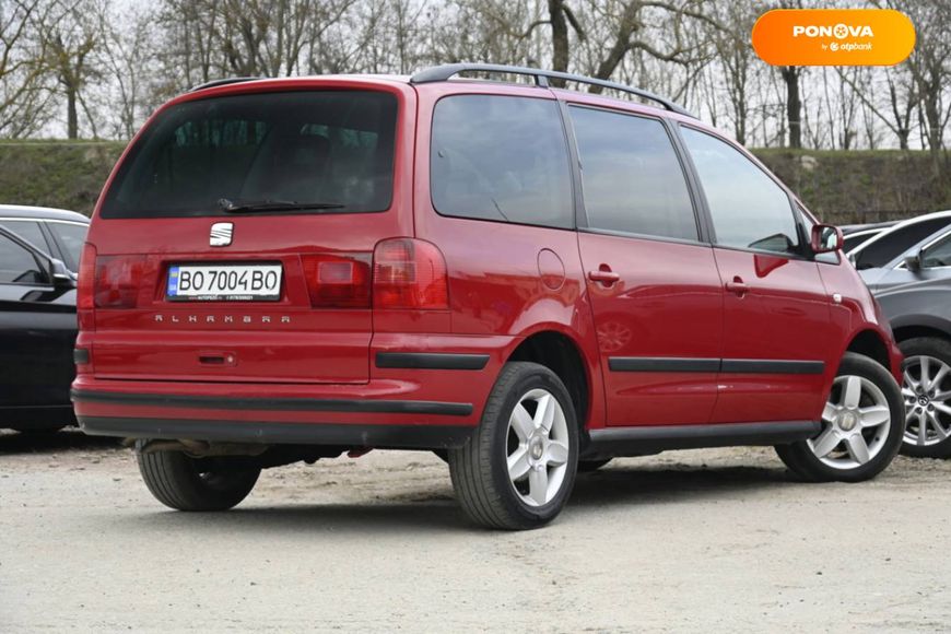 SEAT Alhambra, 2006, Дизель, 1.97 л., 236 тыс. км, Минивен, Красный, Бердичев 30652 фото