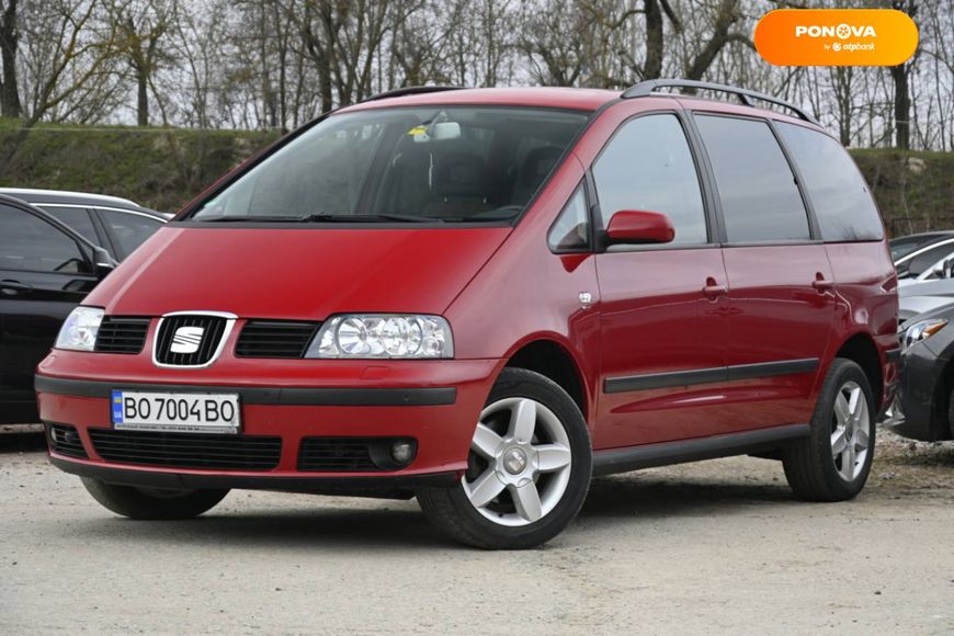 SEAT Alhambra, 2006, Дизель, 1.97 л., 236 тис. км, Мінівен, Червоний, Бердичів 30652 фото