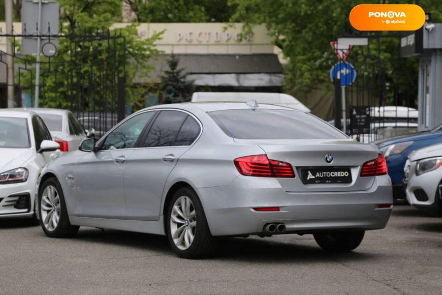 BMW 5 Series, 2014, Дизель, 2.99 л., 210 тис. км, Седан, Сірий, Київ 43513 фото