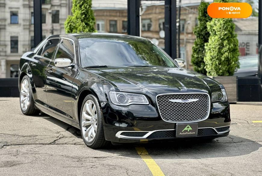 Chrysler 300C, 2018, Бензин, 3.6 л., 100 тис. км, Седан, Чорний, Київ 98622 фото