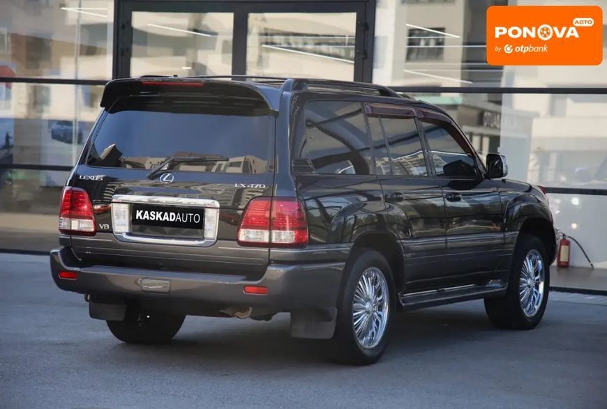 Lexus LX, 2004 р., Газ пропан-бутан / Бензин, 257 тис. км, Позашляховик / Кросовер, Чорний, Харків AT-10426129 фото