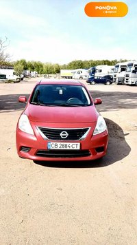 Nissan Versa, 2012, Бензин, 1.6 л., 120 тис. км, Седан, Червоний, Чернігів Cars-Pr-160808 фото